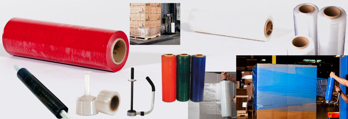 Check out our huge selection of stretch wrap tools and types for every need