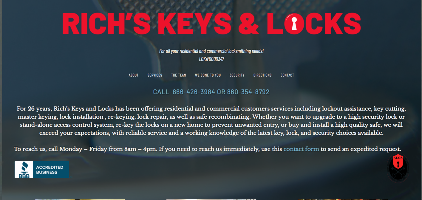 rich's keys and locks